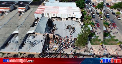 Hoy Tamaulipas Tragedia En Ciudad Madero Se Derrumba La Iglesia De La