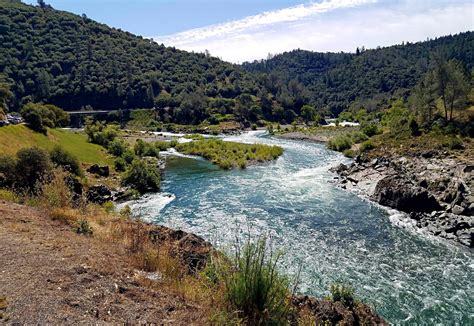 The American River Confluence In Auburn Rsacramento