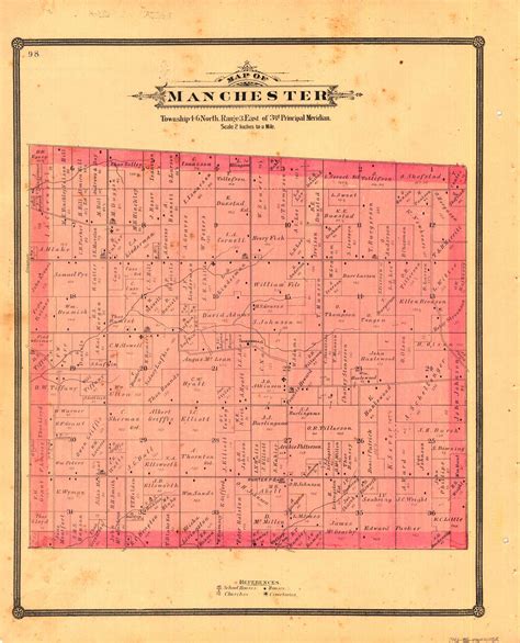 Map of Manchester - Art Source International