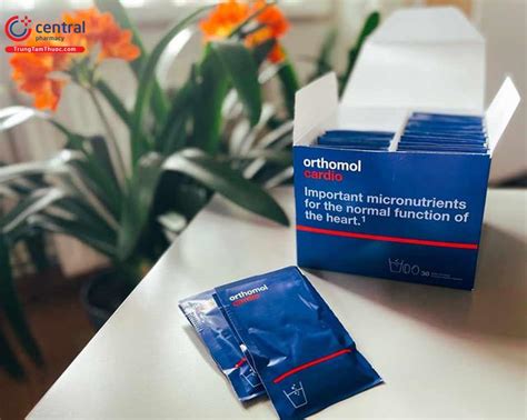 Thuốc Orthomol cardio giàu dưỡng chất giúp tăng cường sức khỏe tim mạch