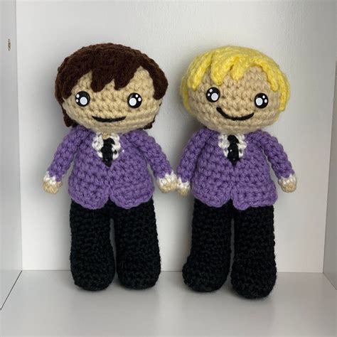 Ouran High School Host Club Inspired Crochet Dolls Etsy