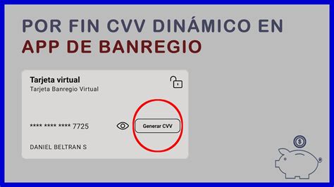 Cash Coin Por Fin Cvv Din Mico En App De Banregio Youtube