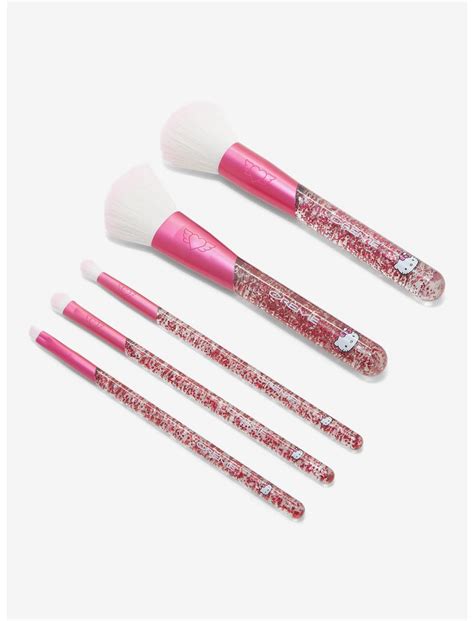 Hello Kitty Makeup Brush Set Hot Topic