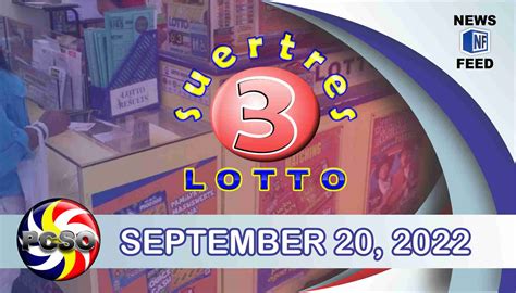 Swertres Result Tuesday September Official Pcso Lotto Results