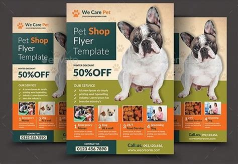 22 Best Pet Flyer Template And Designs 2019 Templatefor