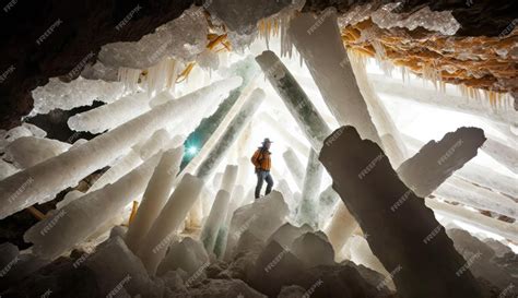 Premium AI Image | giant crystal cave mexico