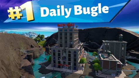 Land At The Daily Bugle Then Finish Top Fortnite Youtube