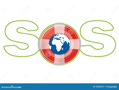 Sos Stock Vector Illustration Of Background Rescue 18325227