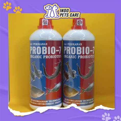 Jual PROBIOTIK PEMACU PERTUMBUHAN IKAN PROBIO 7 IKAN 1 LITER