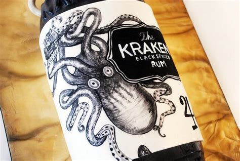 Supersized Kraken Rum Bottle - Decorated Cake by Danielle - CakesDecor