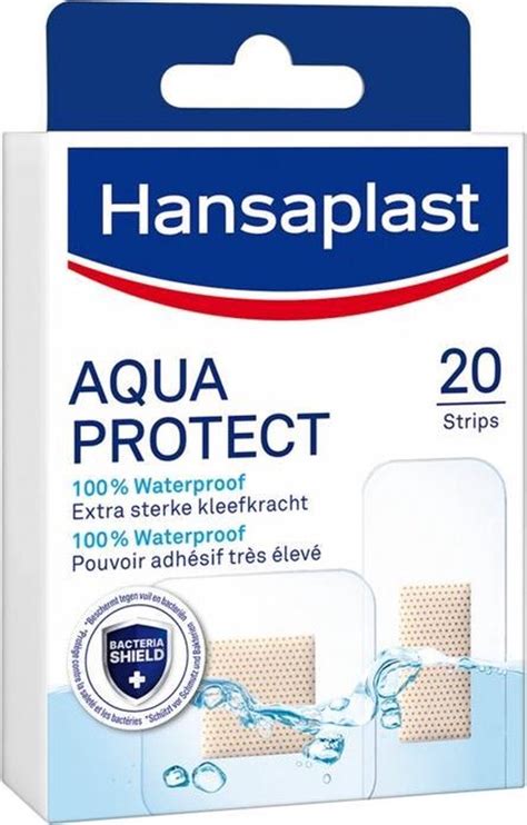 Hansaplast Aqua Protect Pleisters Waterdicht 20 Stuk Bol