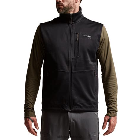 Sitka Gear Men Jetstream Vest Fd02j65 Jackets And Vests Black Fd02j65