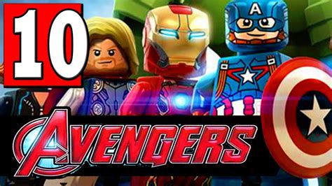 Lego Marvels Avengers Walkthrough Part 10 Level Avengers Assemble