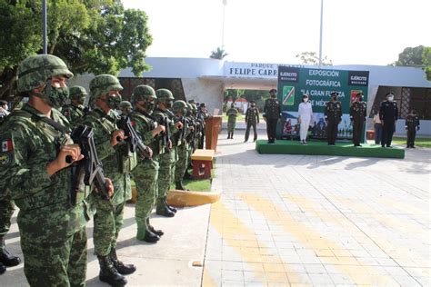 Ejército Mexicano inaugura exposición fotográfica en Mérida Con Acento