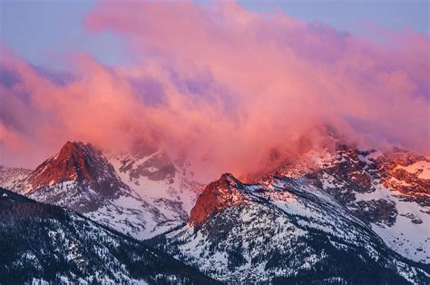 Sunrise On The Rockies Photograph by Colt Forney