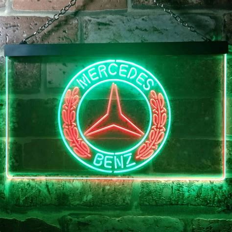 Mercedes Benz Old Logo Led Neon Sign Neon Sign Led Sign Shop