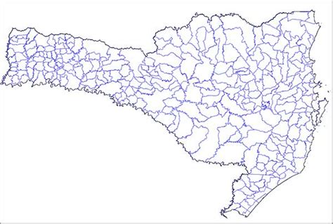 Desenhos Do Mapa De Santa Catarina Para Imprimir E Colorir