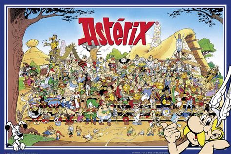 Bestel de ASTERIX & OBELIX - characters Poster op Europosters.nl