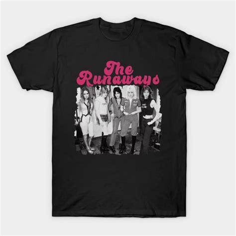 The Runawaysvintage 70s The Runaways T Shirt Teepublic