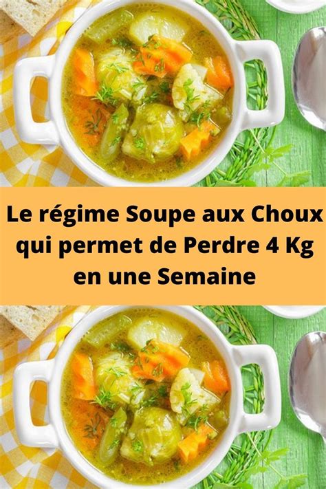 Soupe Aux Choux Regime Artofit