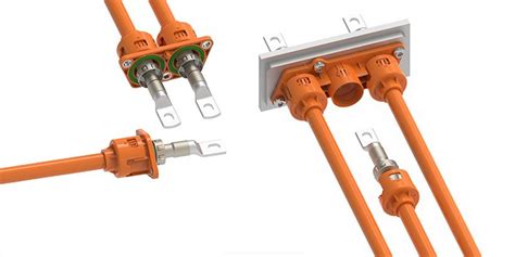 Te Connectivity Highlights New Ipt Hd Power Bolt High Voltage Connector