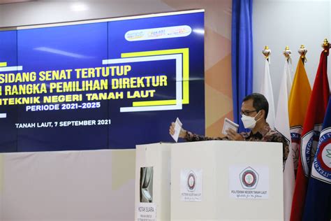 Pelaksanaan Sidang Senat Tertutup Pemilihan Direktur Politeknik Negeri