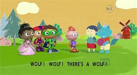 Super Why! Season 1 Episode 7 The Boy Who Cried Wolf | Watch cartoons ...