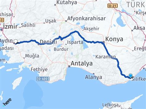 Mersin Silifke Aydın Çıldır Havalimanı Arası Kaç Km Yol Tarifi