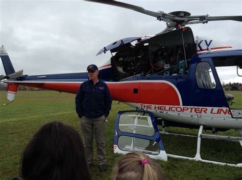 Room 4 Twizel Area School Helicopter Visit Photos