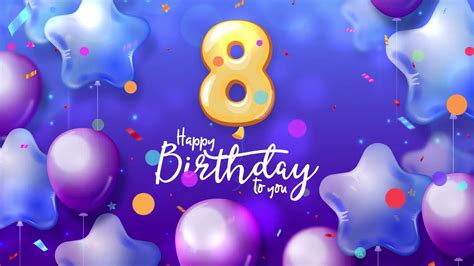 8th Birthday Song │ Happy Birthday To You Youtube