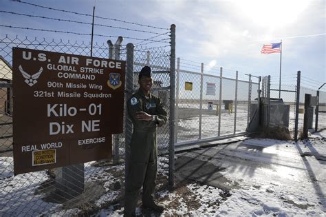 Reserve Airman Stands Alert With The 90th Missile Wing Air Force