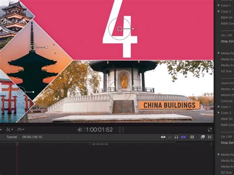 Fcpx插件：premiumvfx Simple Split Screens25个分屏模板 10那个女孩说 站酷zcool