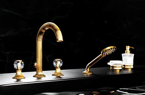 Cronos Crystal Bathroom Taps Accessories Jörger