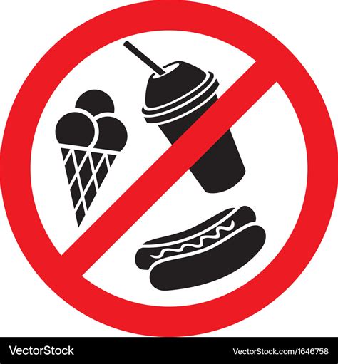 No Food Or Drink Sign First Safety Signs