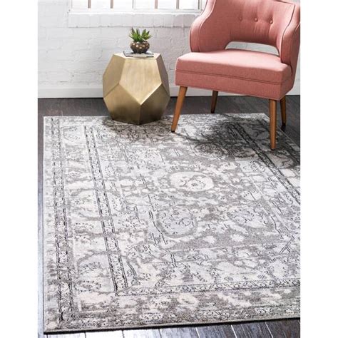 Bungalow Rose Godina Performance Blue Rug Reviews Wayfair