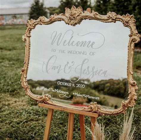 Wedding Welcome Signs All That You Need To Know Mirror Wedding