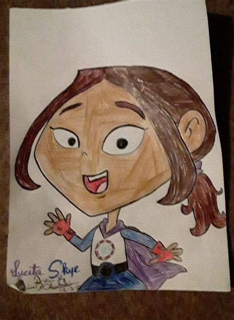 Lucita Skye - Hero Elementary by QCartoon2001 on DeviantArt