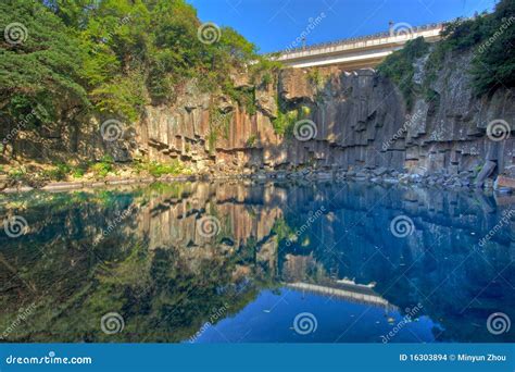 Jeju Volcanic Island Stock Photo Image Of Island Reflection 16303894
