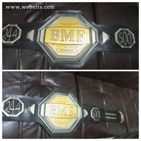 NEW UFC BMF CHAMPIONSHIP TITLE REPLICA BELT, UFC 244 MMA BMF, ADULT ...