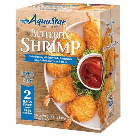 Gourmet Kitchn Aqua Star Frozen Breaded Butterfly Shrimp