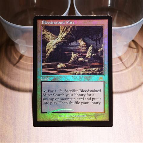 Bloodstained Mire Onslaught Magic The Gathering Proxy Mtg Cards Top