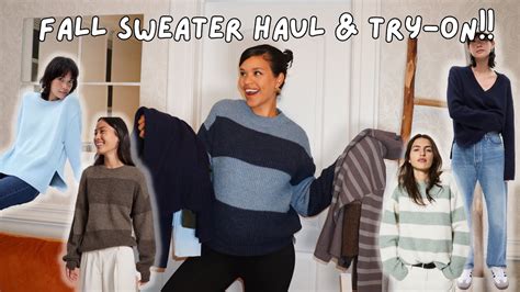 Fall Sweaters Try On Haul Nakd Gap And Handm Picks For This Season