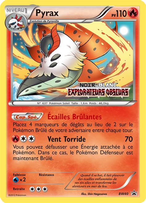 Pyrax Promo BW 40 Poképédia