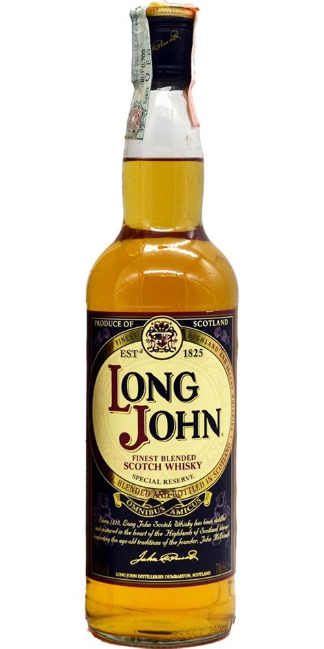 Long John Finest Blended Scotch Whisky Ratings And Reviews Whiskybase