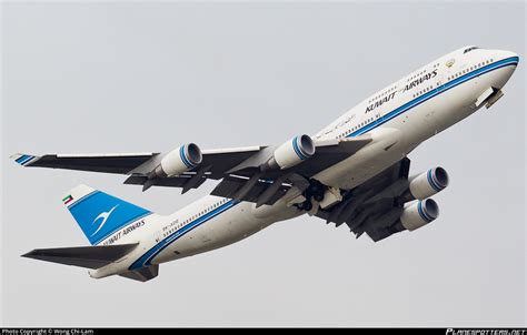 K Ade Kuwait Airways Boeing M Photo By Wong Chi Lam Id