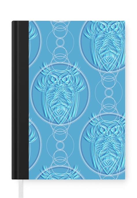 Carnet Cahier d écriture Motifs Hibou Hiver Carnet Format