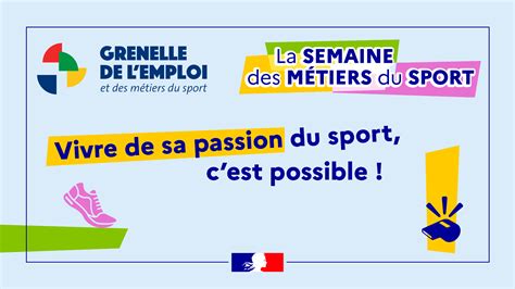 Semaine des métiers du sport des opportunités d emploi près de chez