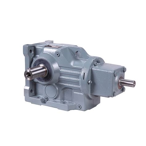 K Helical Bevel Geared Motor Standard Gearbox 3 Stage Transmission