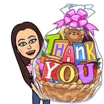 Bitmoji Thank You Animated Emoticons Emoji Pictures Thanks For