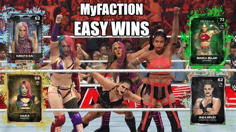 HOW TO WIN FACTION WARS MATCHES FAST WWE 2K23 YouTube